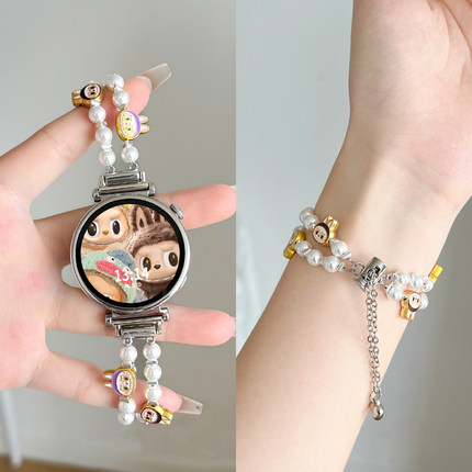 适用华为watch gt5/6手表带新款手链watchgt4智能运动手表链watch5女表系列可爱3pro女士专用夏天21女款腕表