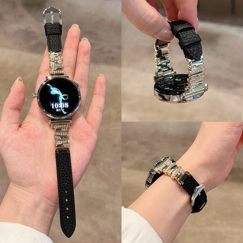 UHADA新款不规则荔枝纹表带女生