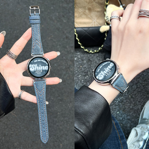 UHADA新款燕尾牛仔小蛮腰手表带