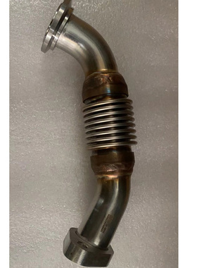 适用于重汽豪沃T7H TX汕德卡豪瀚EGR波纹管202V08153-0014