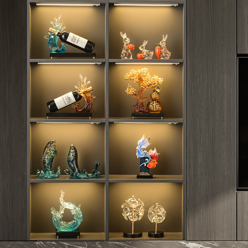 风生水起家居客厅电视柜酒柜红酒架装饰品办公室玄关高档轻奢摆件,家居饰品,装饰摆件,淘宝优惠券,粉丝福利购,淘宝优惠卷