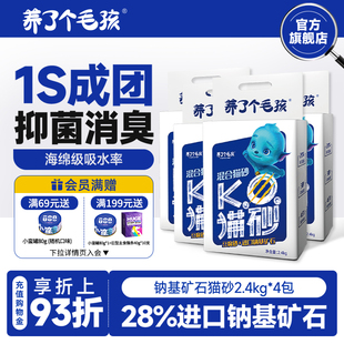 【囤货装】养了个毛孩混合猫砂12包豆腐低尘除臭去尿味膨润土大包