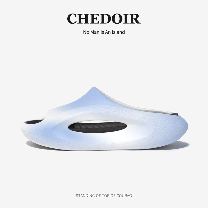 CHEDOIR夏末月牙鞋运动拖鞋