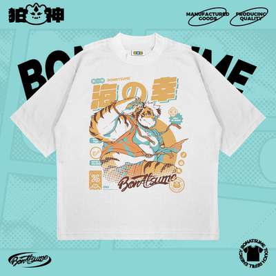 【BON】2025春夏短袖T恤全员兽人吾觅宽松休闲福瑞FURRY210g纯棉