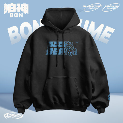 【BON】2026SS10连帽卫衣 封面人物系列-好熊熊 福瑞FURRY350g