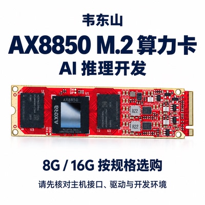 韦东山AX8850算力卡24Tops算力