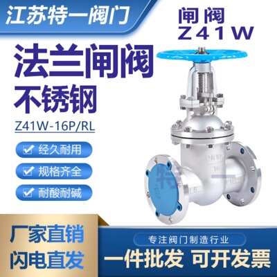 304不锈钢法兰闸阀Z41W-16P