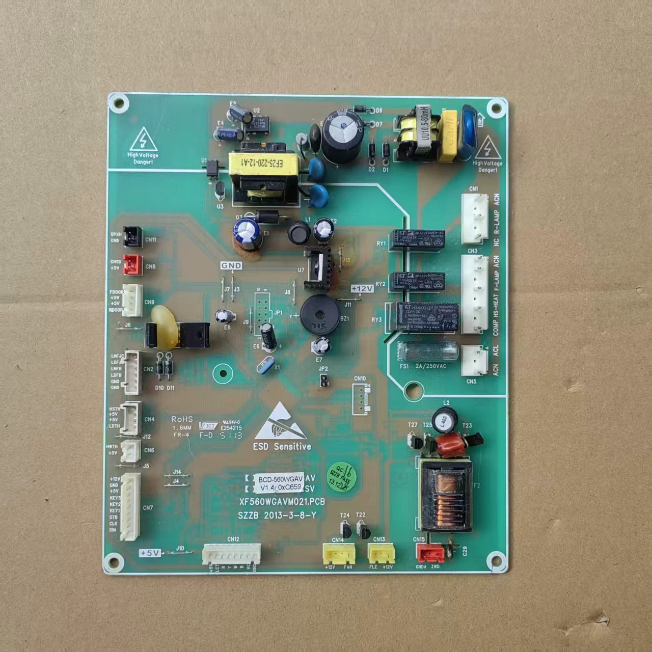 新飞冰箱BCD-560WK WB WAA WBA BCD-558W冰箱电脑板电源控制主板