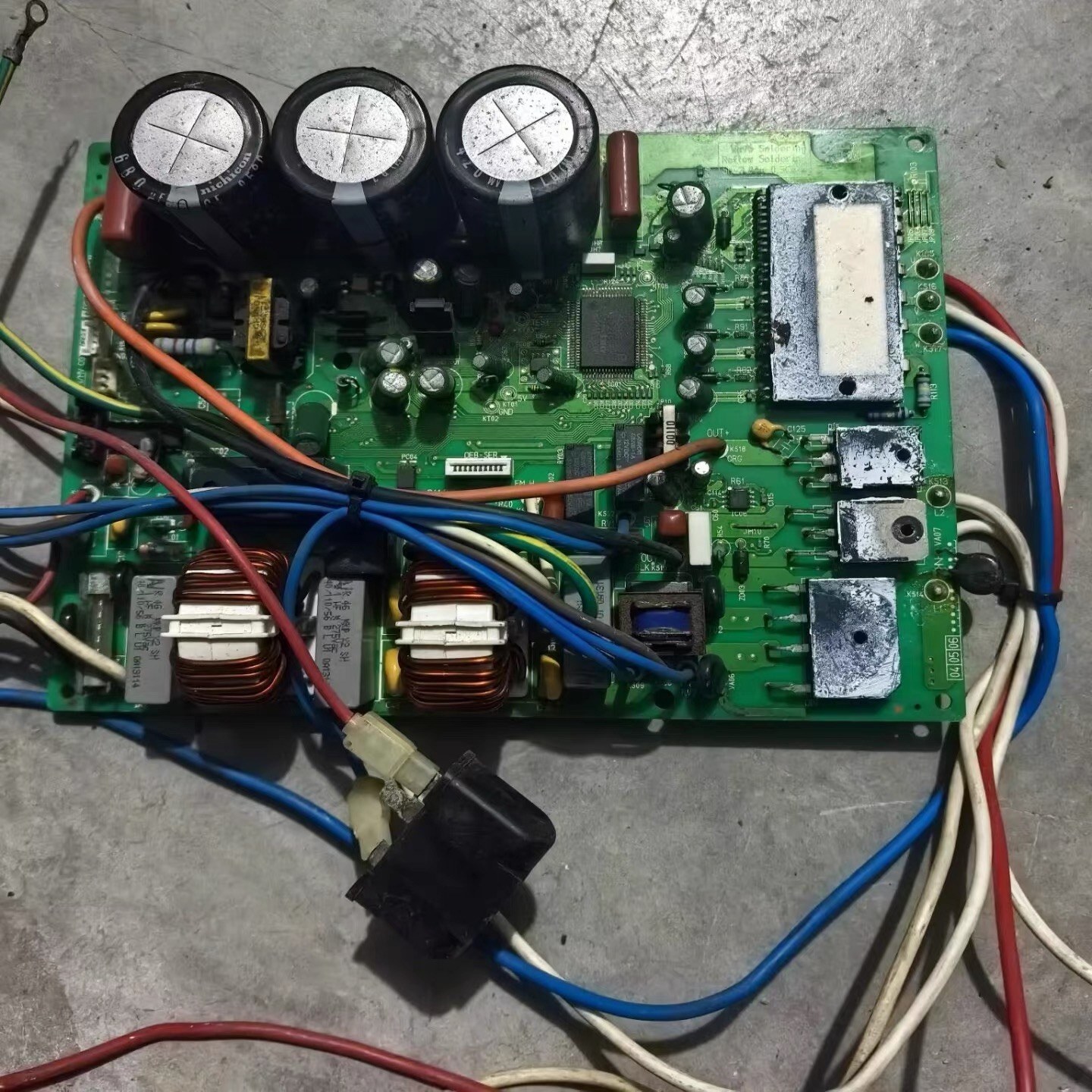 适用三洋变频空调 电脑板 控制板POW-CRV93GJH 1FA4B1B075800-1