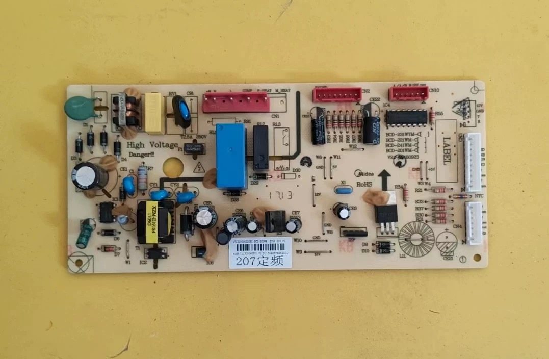适用美的冰箱电源板BCD-201WM-207WM控制电脑主板17131000002081