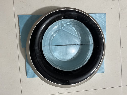 适用海尔滚筒洗衣机EG100BKX12639GU1玻璃门观察窗门铰链 一整套