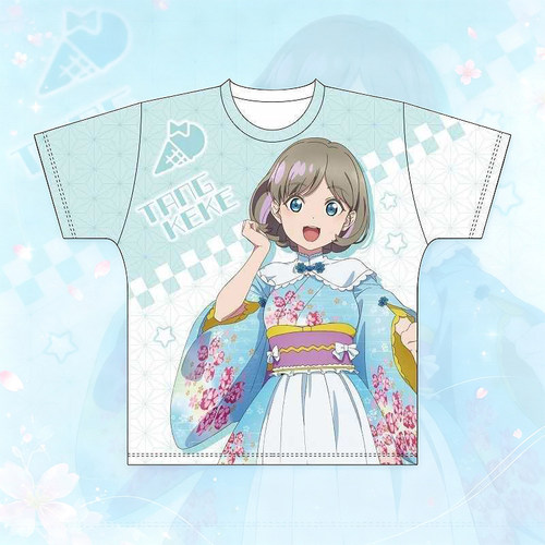 LoveLive!Superstar!周边衣服Liella 唐可可痛衣短袖T恤二次元cos