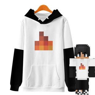 Sapnap Dream TeamSMP带帽卫衣男女秋冬外套儿童我的世界周边衣服