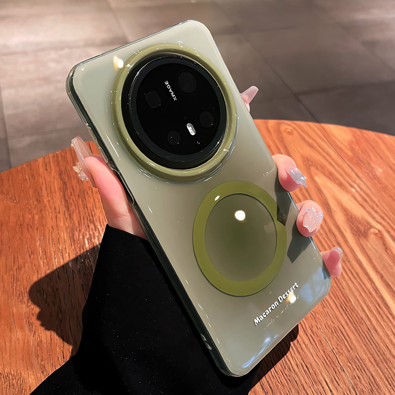 晕染磁吸适用华为Mate80ProMax手机壳新款Mate70Pro+高级感外壳十女款软pura80Pro全包防摔pura70Ultra保护套