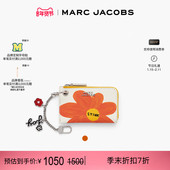 ARTIST 牛皮橘色花朵钱包卡包挂饰 JACOBS 莫杰 新年特惠 MARC