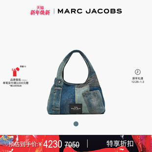 MARC 末折扣 JACOBS 莫杰 中号丹宁牛仔hobo包子母包 SACK 季