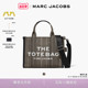 MARC 礼物 JACOBS 松弛感可斜挎托特包 中号帆布老花时尚 TOTE