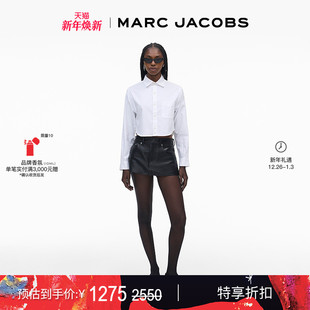 MARC JACOBS 女士长袖 季 衬衫 纯棉白色短款 末折扣 SHIRT 莫杰