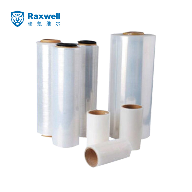 Raxwell预拉型机用拉伸膜pe包装膜高自粘性防水宽50cm 15公斤/卷