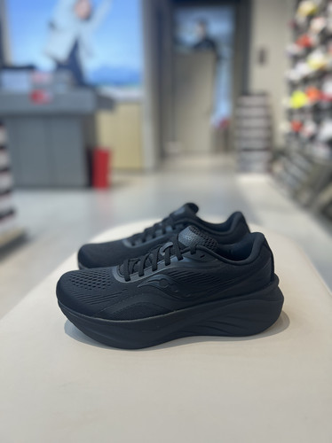 Saucony索康尼火鸟4男款黑色高弹缓震日常低帮休闲跑步鞋S28242-5