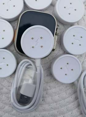 通用华强北S9ultra智能插卡手表磁吸充电线DW98\99iwatch表充电器