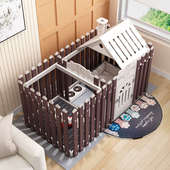 宠物围栏狗笼子室内别墅遮阳小型犬栅栏阳台泰迪比熊训练上厕所