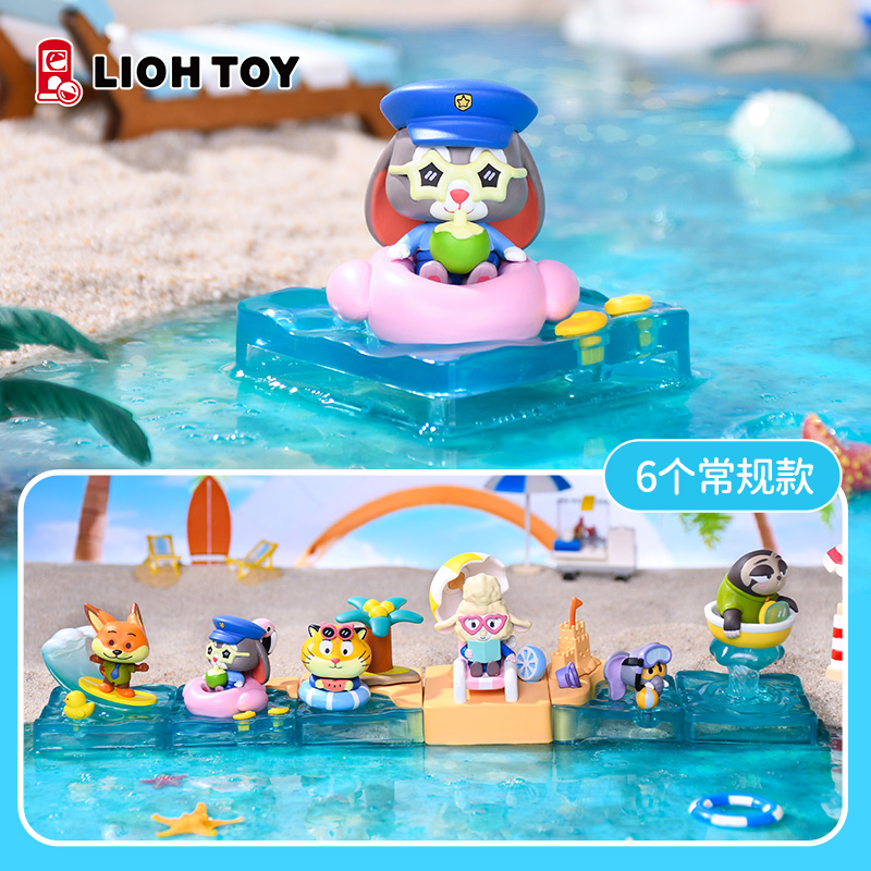 俐噢玩具迪士尼疯狂动物城盲盒