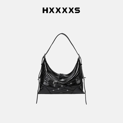 HXXXXS绷带hobo包小号单肩包大容量男女包包斜挎新款流浪包
