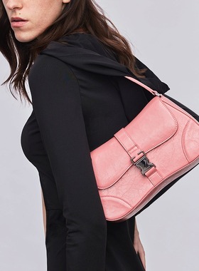 【新品上新】HXXXXS真皮腋下小包女新款蜜桃包单肩手提包包女