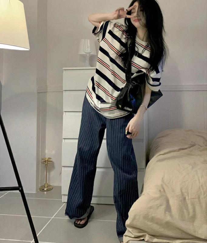 2024年新款睡衣女夏季短袖长裤韩版休闲薄款可外穿学生日系家居服,女士内衣/男士内衣/家居服,睡衣/家居服套装,淘宝优惠券,粉丝福利购,淘宝优惠卷