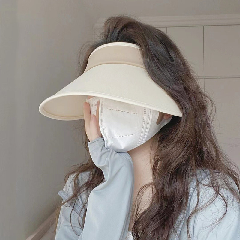 Classy key新加坡设计师联名款空顶遮阳帽防紫外线防晒帽女