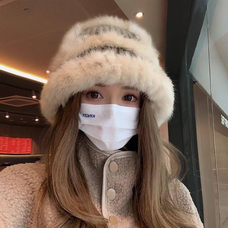 Classykey加厚保暖毛绒渔夫盆帽