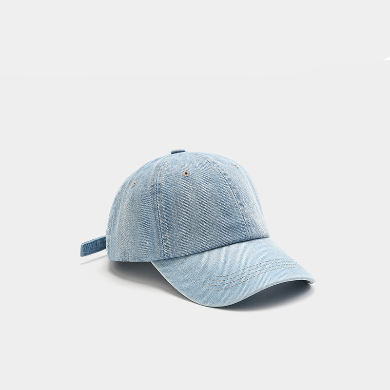 Classy key新加坡设计师联名款水洗牛仔棒球帽子显脸小防晒
