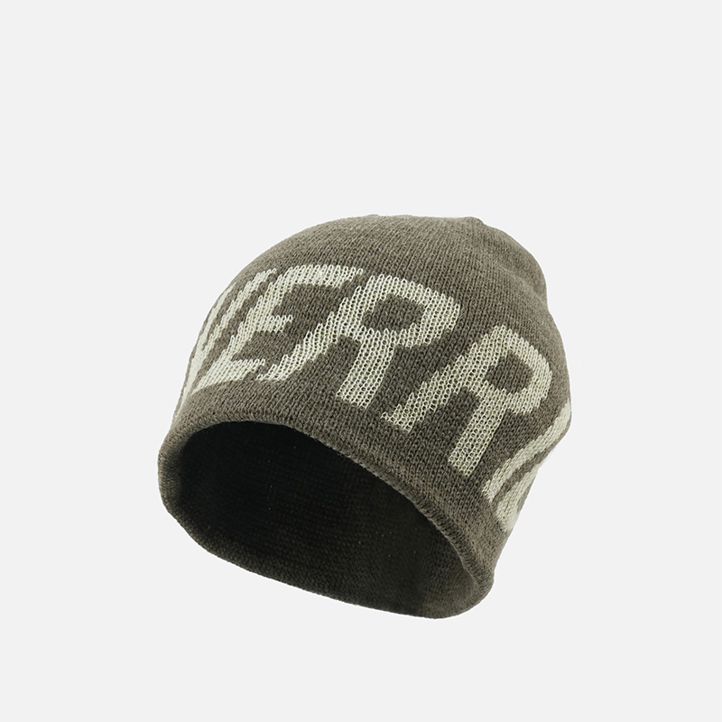 设计师联名款街头个性毛线包头帽