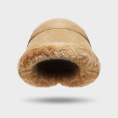 Classy key新加坡设计师联名款 帽子加绒棉帽护耳毛绒盆帽渔夫帽女