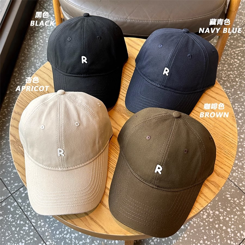 Classy key新加坡设计师联名款字母棒球帽百搭情侣软顶鸭舌帽男女