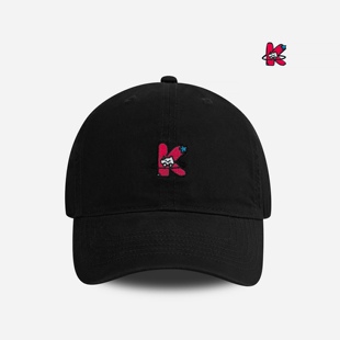 Classy key新加坡设计师联名款百搭防晒弯檐显脸小鸭舌帽kt棒球帽