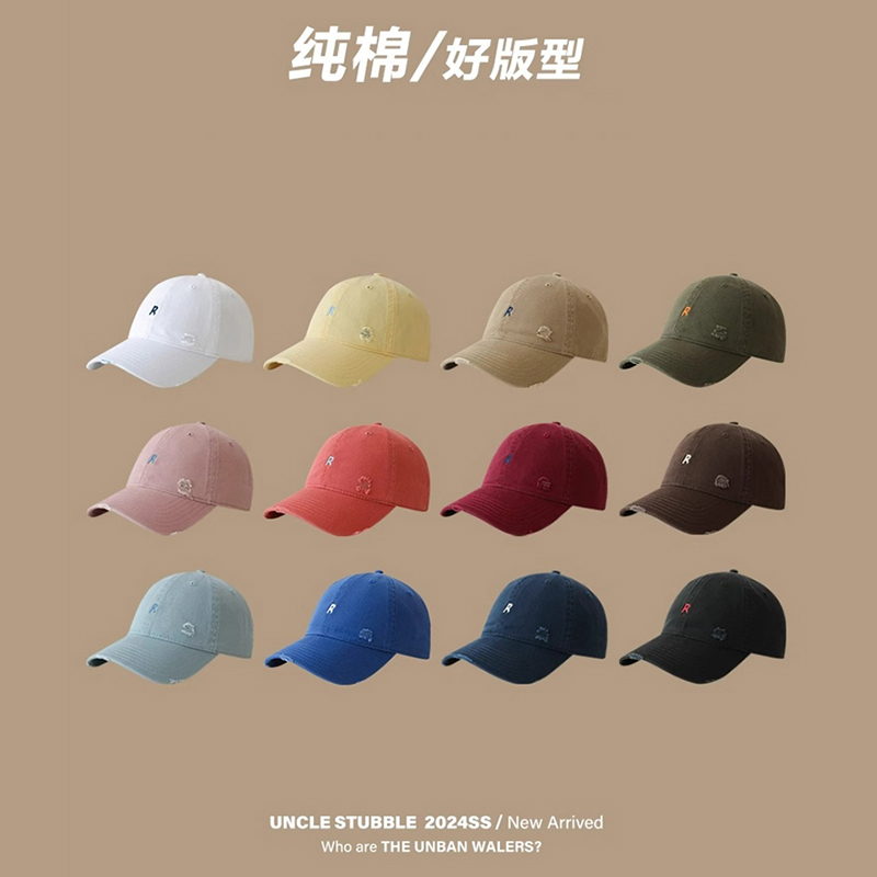 Classy key新加坡设计师联名款刺绣棒球帽软顶鸭舌帽简约百搭帽子