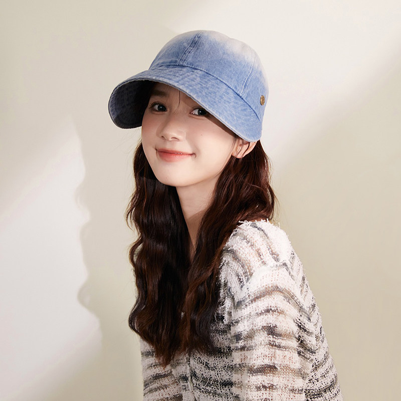 Classy key新加坡设计师联名款牛仔宽檐渔夫帽大檐盆帽遮阳