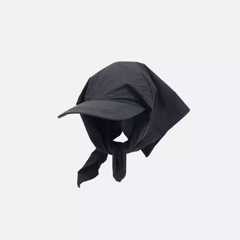 Classy key新加坡设计师联名款复古防晒头巾帽户外露营绑带