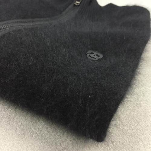 Brloote/巴鲁特貂绒开衫毛衣男士羊毛衫修身针织流行加厚秋冬外套