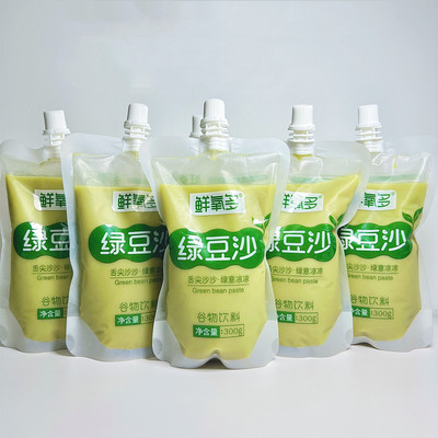鲜氧多绿豆沙绿豆冰沙