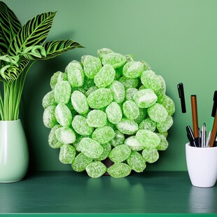 老式传统清凉润喉休闲糖清新口气臭糖果薄荷味糖清凉薄荷糖q