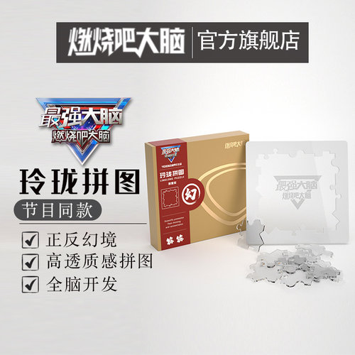 燃烧吧大脑官方同款益智玲珑拼图