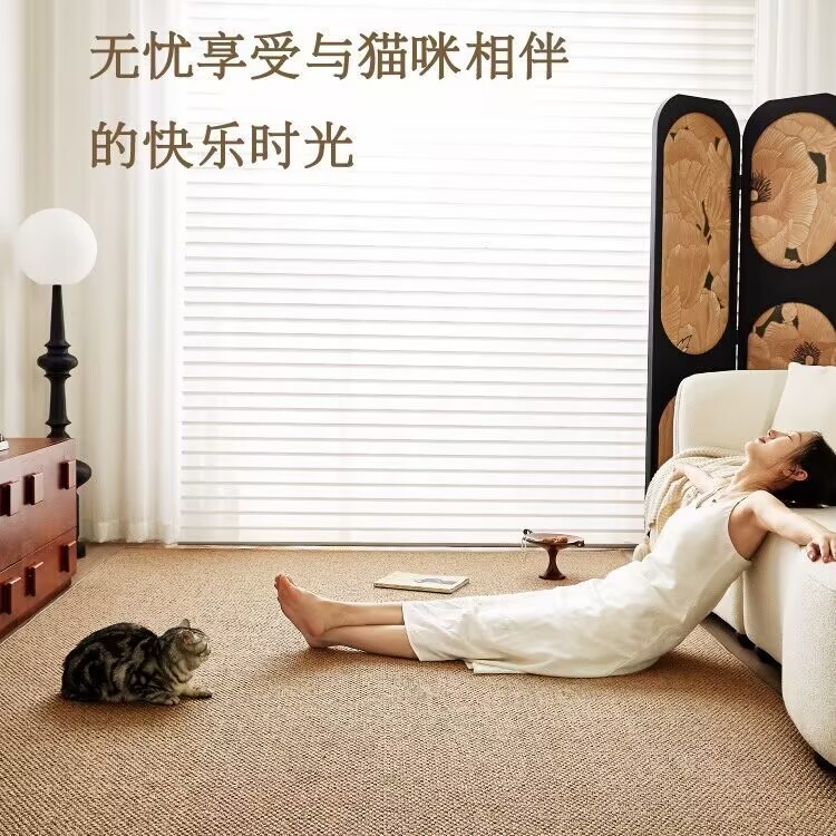 素色菠萝圈客厅地毯地垫