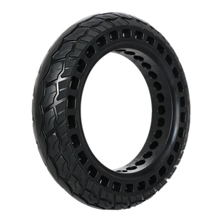 3.00-10摩托车实心胎电动电瓶车真空轮胎300/10免充气10寸14x3.2