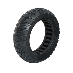 适用希洛普10寸电动滑板车轮胎10x2.7-6.5防滑越野镂空实心胎配件