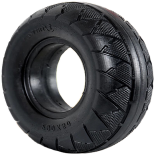 10寸朝阳真空胎适用希洛普电动滑板车轮胎折叠踏板车加厚实心胎十