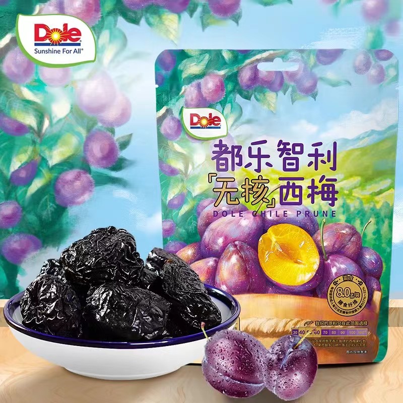 dole都乐智利西梅干无核西梅0添加白砂糖100g0脂肪 零食/坚果/特产 梅类制品 原图主图