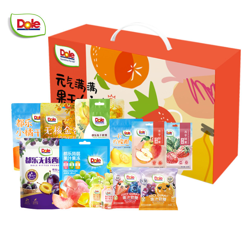 dole都乐果干礼盒845g超值果干礼盒元气满满礼盒批发送礼